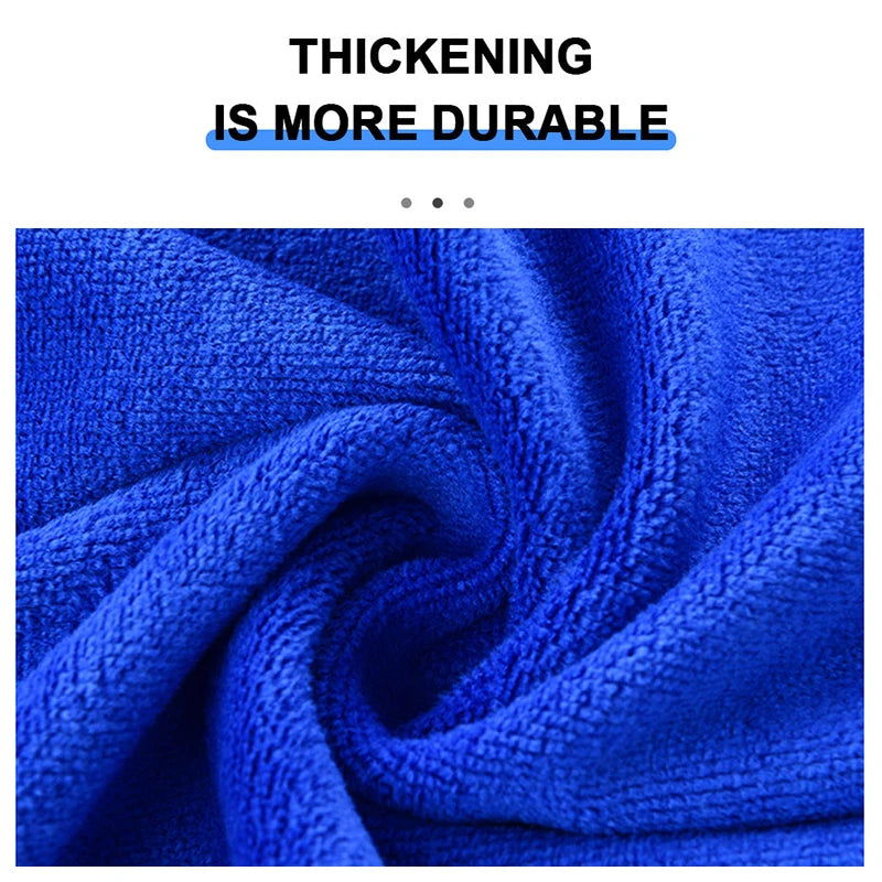 SEAMETAL 160x60cm Car Wash Towel 400GSM Microfiber High Water Absorption Cleaning Towels Thickened Soft Car Washing Drying Cloth - Slobuy
