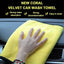 SEAMETAL 160x60cm Car Wash Towel 400GSM Microfiber High Water Absorption Cleaning Towels Thickened Soft Car Washing Drying Cloth - Slobuy