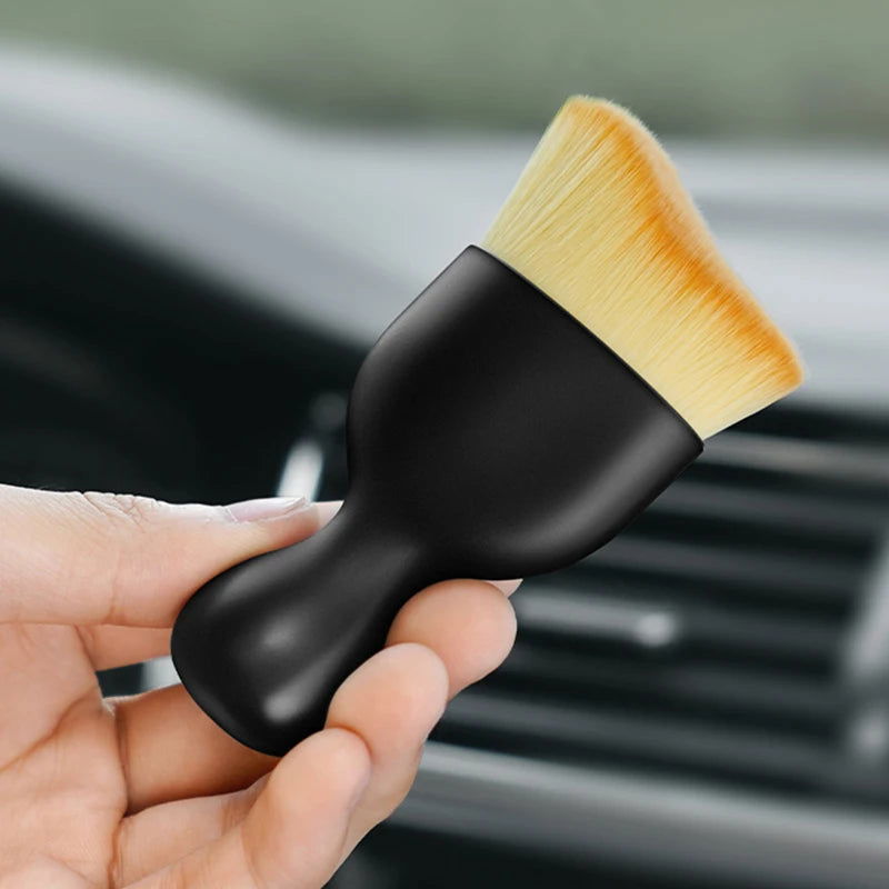 SEAMETAL Car Air Conditioner Cleaning Brush Car Air Outlet Crevice Dust Removal Brushes for Car Interior Cleaning Accessories - Slobuy