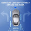 SEAMETAL Car Baby Mirrors Interior Mirror Wide Angle Panoramic Anti Glare Rear View Convex Mirror Reverse Parking Accessories - Slobuy
