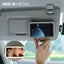 SEAMETAL Car Interior Mirrors Sun Visor Plate LED Makeup Mirror for Girls Women Rechargeable Fill Light Universal Vanity Mirror - Slobuy