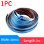 SEAMETAL Car Window Edge Protector Decorative Chrome Strip Non-Fading Waterproof Universal Soft Self-Adhesive Protective Strip - Slobuy