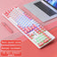 SKYLION H300 Wired 104 Keys Membrane Keyboard Many Kinds of Colorful Lighting Gaming and Office For Windows and IOS System - Slobuy