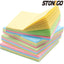 STONEGO Multicolor Memo Pad Sticker Paper office Stationery 100 Pages Pocket Notepad sticky Notes - Slobuy