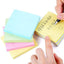 STONEGO Multicolor Memo Pad Sticker Paper office Stationery 100 Pages Pocket Notepad sticky Notes - Slobuy