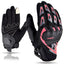 SUOMY Breathable Full Finger Racing Motorcycle Gloves Quality Stylishly Decorated Antiskid Wearable Gloves Large Size XXL Black - Slobuy