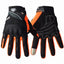 SUOMY Breathable Full Finger Racing Motorcycle Gloves Quality Stylishly Decorated Antiskid Wearable Gloves Large Size XXL Black - Slobuy