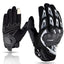 SUOMY Breathable Full Finger Racing Motorcycle Gloves Quality Stylishly Decorated Antiskid Wearable Gloves Large Size XXL Black - Slobuy