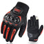 SUOMY Breathable Full Finger Racing Motorcycle Gloves Quality Stylishly Decorated Antiskid Wearable Gloves Large Size XXL Black - Slobuy