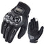 SUOMY Breathable Full Finger Racing Motorcycle Gloves Quality Stylishly Decorated Antiskid Wearable Gloves Large Size XXL Black - Slobuy