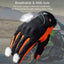 SUOMY Breathable Full Finger Racing Motorcycle Gloves Quality Stylishly Decorated Antiskid Wearable Gloves Size S-XXL Black - Slobuy