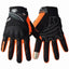 SUOMY Breathable Full Finger Racing Motorcycle Gloves Quality Stylishly Decorated Antiskid Wearable Gloves Size S-XXL Black - Slobuy