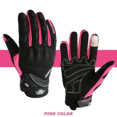 SUOMY Summer Motorcycle Gloves Breathable Touch Function Motocross Gloves Full Finger Moto Guantes Racing Gloves S-XXL - Slobuy