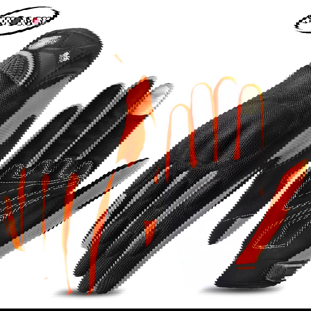 SUOMY Summer Motorcycle Gloves Breathable Touch Function Motocross Gloves Full Finger Moto Guantes Racing Gloves S-XXL - Slobuy