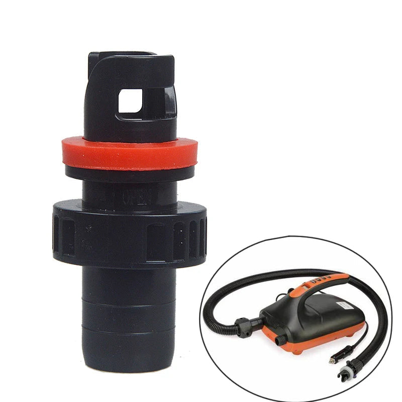 SUP Surfboard Air Pump Adapter Inflatable Stand Up Paddle Board Rubber Boat Kayak Valve Tire Compressor Converter Surfing Nozzle - Slobuy