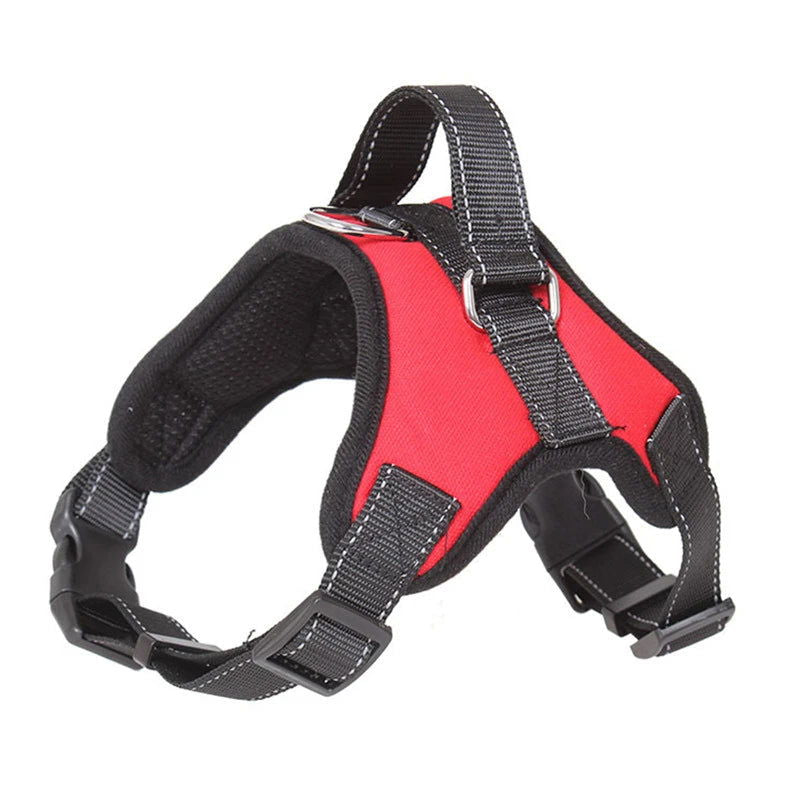 Saddle Dog Harness Reflective Adjustable Pet Harness No Pull Walking Training Small Medium Large Big Dogs Chest Strap Product - Slobuy