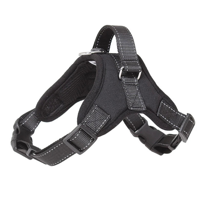 Saddle Dog Harness Reflective Adjustable Pet Harness No Pull Walking Training Small Medium Large Big Dogs Chest Strap Product - Slobuy