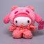 Sanrio 25Cm Anime Sanriod Toys Kawaii Kuromi Mymelody Cinnamorol Plush Soft Stuffed Animals Doll Plushie Pillow Xmas Gift Decor - Slobuy