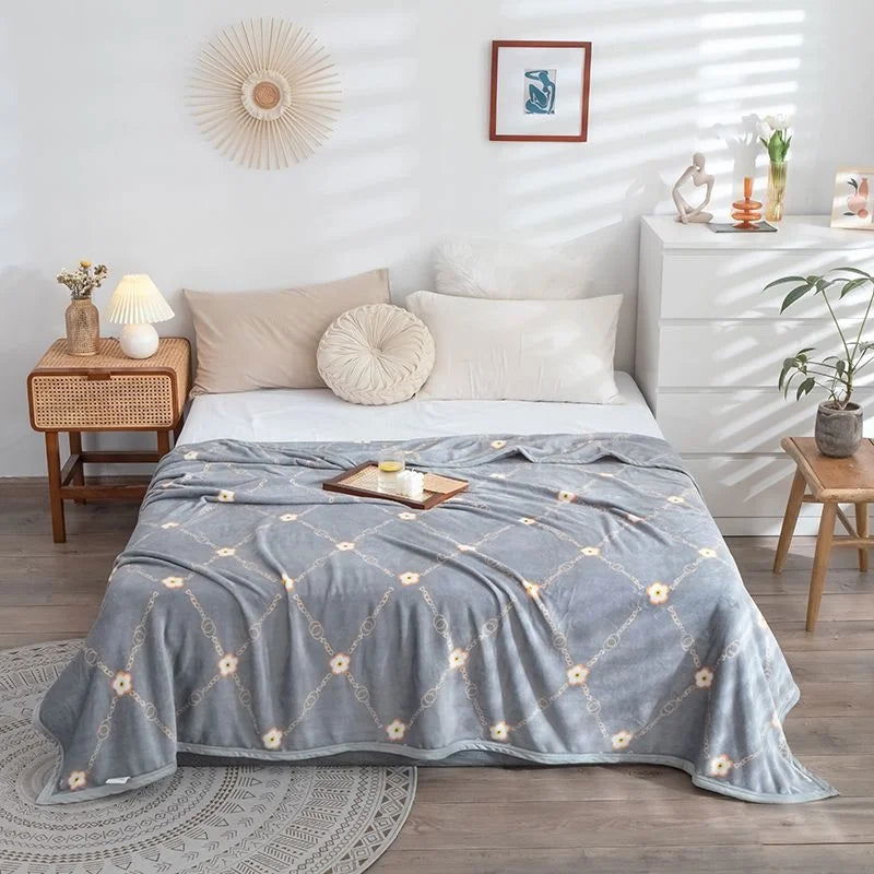 Sanrio Hello Kitty Plush Blanket Bed Sheet Children Adult Soft Blankets Cartoon Aircondition Nap Blanket Spring Fluffy Quilt - Slobuy