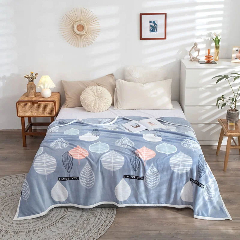 Sanrio Hello Kitty Plush Blanket Bed Sheet Children Adult Soft Blankets Cartoon Aircondition Nap Blanket Spring Fluffy Quilt - Slobuy