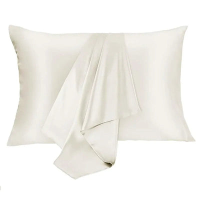 Satin Pillowcases Hair Skin Friendly Simulation Silk Pillowcases With Envelope Closure For Bedroom Office Living Room No Pillow - Slobuy