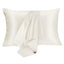 Satin Pillowcases Hair Skin Friendly Simulation Silk Pillowcases With Envelope Closure For Bedroom Office Living Room No Pillow - Slobuy
