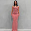 Satin Slip Sleeveless Backless Maxi Dress Women 2023 Y2K Summer Bodycon Elegant Sexy Outfits Ladies Birthday Party Club Sundress - Slobuy