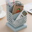 School Stationery Makeup Organizer Desktop Storage Box Container for Cosmetics Stationery Plastic Organizer School Office Supply - Slobuy