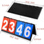 Scoreboard Score Keeper Score Flipper For Basketball Tennis Sports Pu Leather Material Turn Points Board - Slobuy