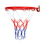32cm Wall Mounted Basketball Hoop Netting Metal Rim Hanging Basket Basket-ball Wall Rim W/ Screws Indoor Outdoor Sport - Slobuy