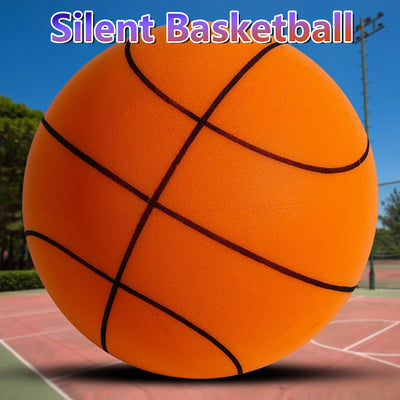 Silent Basketball Indoor Mute Pat Ball Silent Basketball 24cm No.5/7 Soft Foam Basketball For Kids Adult Home Sports