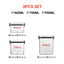 Sealed plastic food storage box cereal candy Dried jars with lid fridge storageTank containers household items kitchen organizer - Slobuy
