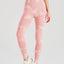 Seamless Tie Dye Scrunch Yoga Leggings For Women High Waist Push Up Gym Tights Tummy Control Workout Sport Fitness Pants Ladies - Slobuy
