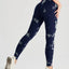 Seamless Tie Dye Scrunch Yoga Leggings For Women High Waist Push Up Gym Tights Tummy Control Workout Sport Fitness Pants Ladies - Slobuy