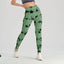 Seamless Tie Dye Scrunch Yoga Leggings For Women High Waist Push Up Gym Tights Tummy Control Workout Sport Fitness Pants Ladies - Slobuy