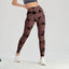 Seamless Tie Dye Scrunch Yoga Leggings For Women High Waist Push Up Gym Tights Tummy Control Workout Sport Fitness Pants Ladies - Slobuy