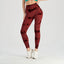 Seamless Tie Dye Scrunch Yoga Leggings For Women High Waist Push Up Gym Tights Tummy Control Workout Sport Fitness Pants Ladies - Slobuy