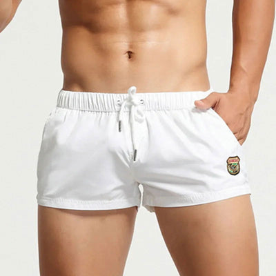 Seobean Swimwear Men Swimming Shorts With Mesh Lining Swim Trunks For Man Swimsuit Sexy Short Beach Bathing Suit Brief Super Hot - Slobuy