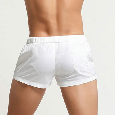Seobean Swimwear Men Swimming Shorts With Mesh Lining Swim Trunks For Man Swimsuit Sexy Short Beach Bathing Suit Brief Super Hot - Slobuy