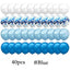 40Pcs/Set 12inch Mix Blue Rose Gold Confetti Latex Balloon For Birthday Baby Shower Wedding Balloons Party Decorations - Slobuy