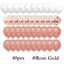 40Pcs/Set 12inch Mix Blue Rose Gold Confetti Latex Balloon For Birthday Baby Shower Wedding Balloons Party Decorations - Slobuy