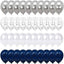 40Pcs/Set 12inch Mix Blue Rose Gold Confetti Latex Balloon For Birthday Baby Shower Wedding Balloons Party Decorations - Slobuy