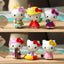 6pcs/Set Anime Sanrio Hello Kitty Action Figure Toys Cute Kuromi Mymelody Cinnamorol Figurine Dolls Children Kids Xmas Gift - Slobuy