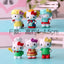 6pcs/Set Anime Sanrio Hello Kitty Action Figure Toys Cute Kuromi Mymelody Cinnamorol Figurine Dolls Children Kids Xmas Gift - Slobuy