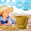 8pcs/Set Beach Toys  Eco-Friendly, BPA-Free, Food-Grade Silicone - Fun Summer Outdoor Toys for Kids with Bucket & 4 Color Sand - Slobuy