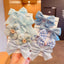 10Pcs/Set Big Bow Flower Elastic Hairbands Children Girls Sweet Hair Ties Fashion Headbands Hair Accessories Rubber Band For Kid - Slobuy
