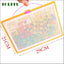 296 Pieces/Set Box-Packed Grain Mushroom Nail Beads Intelligent 3D Puzzle Games Jigsaw Board for Children Kids Educational Toys - Slobuy