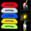 4PCS/Set Car Door Stickers Universal Safety Warning Mark OPEN High Reflective Tape For Auto Accessories Exterior Bike Helmet - Slobuy