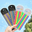160Pcs/Set Color Stickers Transparent Fluorescent Index Tabs Flags Sticky Note Stationery Children Gifts School Office Supplie - Slobuy