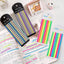 160Pcs/Set Color Stickers Transparent Fluorescent Index Tabs Flags Sticky Note Stationery Children Gifts School Office Supplie - Slobuy
